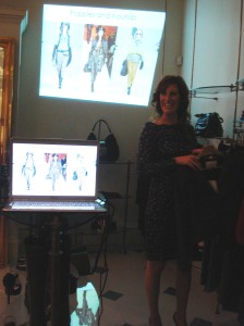 Judith presents Autumn/Winter fashion at LK Bennett