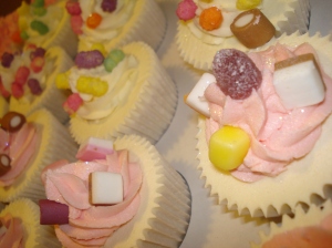Dolly mixture cupcakes
