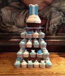 Tiffany Cupcake Tower by Lizzie